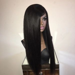 🎀 360 Lace 7A Brazilian Straight Wig (Aaliyah)